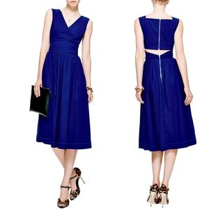 $1370 Preen by Thornton Bregazzi Novak Dress Blue